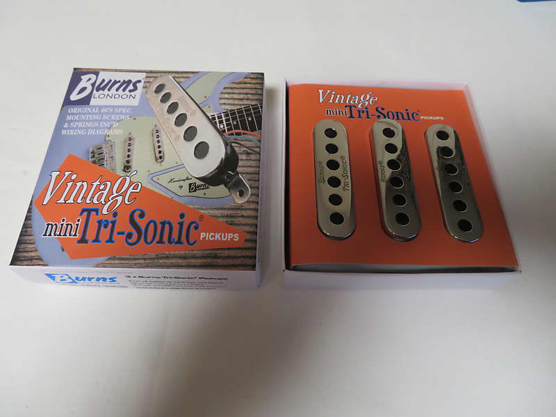 BURNS VINTAGE MINI TRI SONIC PICKUP SET | Reverb UK