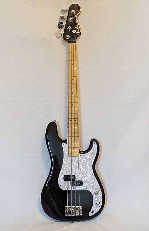 Fender Precision Bass FujiGen/Fullerton - Black | Reverb