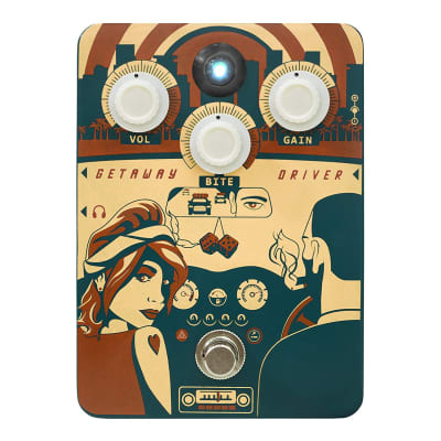 Orange Getaway Driver '70s Amp-In-A-Box Overdrive Guitar Effects Pedal image 1