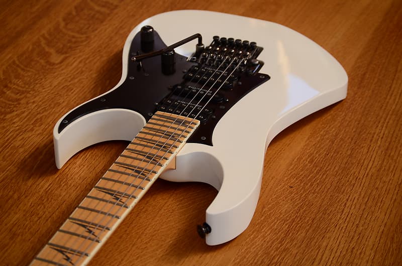 Ibanez Prestige RG 2550 MZ 2009 Galaxy White Japan | Reverb