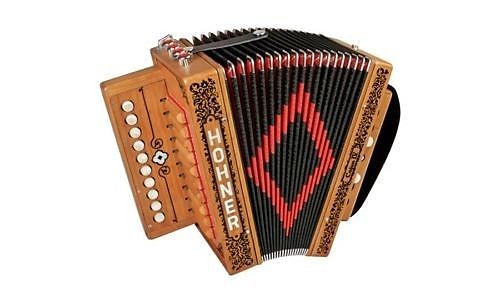 New Hohner CAJUN IV 10 Key Button One Row Cajun Diatonic