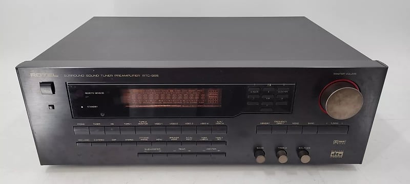 Rotel RTC-965 Surround Sound Receiver Tuner PreAmp V3 - TESTED - RV-0172  			
