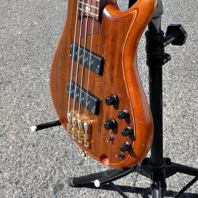 Ibanez SR1200 Premium SR Series Bass Guitar with Ibanez Custom Hardshell Bass Case - Vintage Natural Flat Finish - PV MUSIC Guitar Shop Inspected Setup + Tested Plays / Sounds / Looks Excellent Condition - Free Shipping image 10