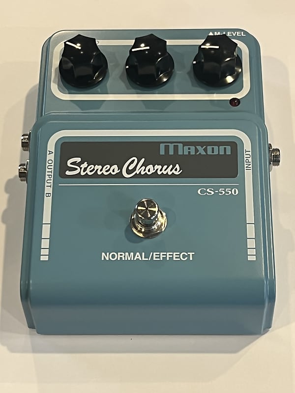 Maxon CS-550 Stereo Chorus Guitar Effects Pedal