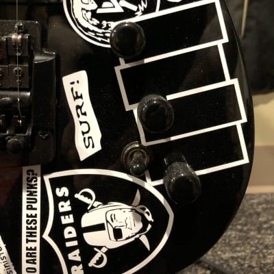 ESP Jeff Hanneman Signature Black Guitar 2010 Black image 11