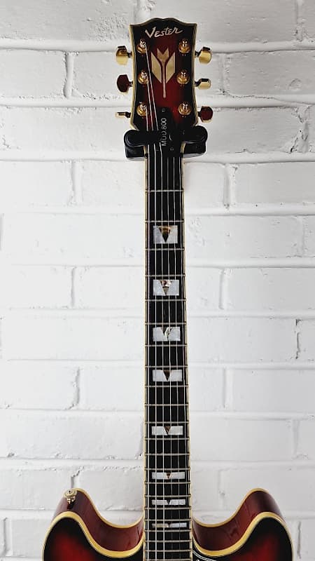 VESTER MOD 800 KOREAN 355 70s/80s HOLLOW ELECTIC GUITAR | Reverb