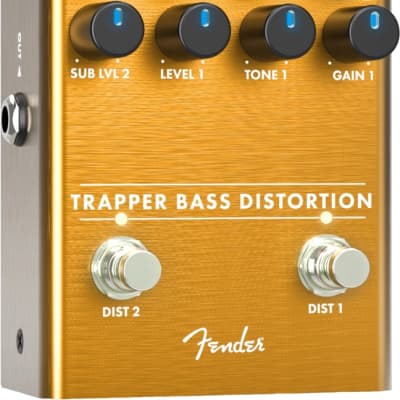 Fender Trapper Bass Distortion Effect Pedal - 023-4564-000 image 5