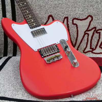 LsL Silverlake One HH Roasted Flame Maple Neck Rosewood Fingerboard Fiesta Red image 8