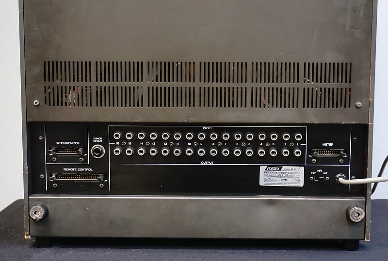 Fostex B-16 16 Track Reel to Reel Multitrack Recorder Vintage Rare B16 –  Retro Gear Shop