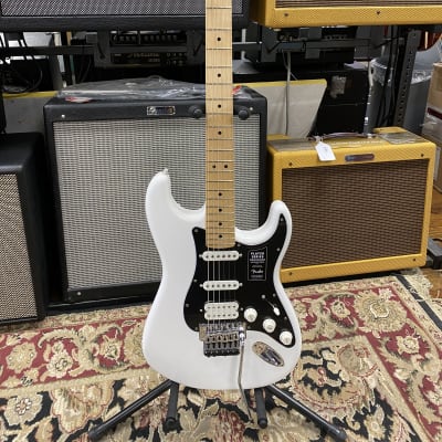 Fender Player Stratocaster Floyd Rose HSS with Maple Fretboard Polar White **FREE SHIPPING** image 1