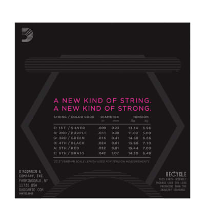 D'Addario  NYXL 9-42 String Sets 3 Pack Bundle image 2