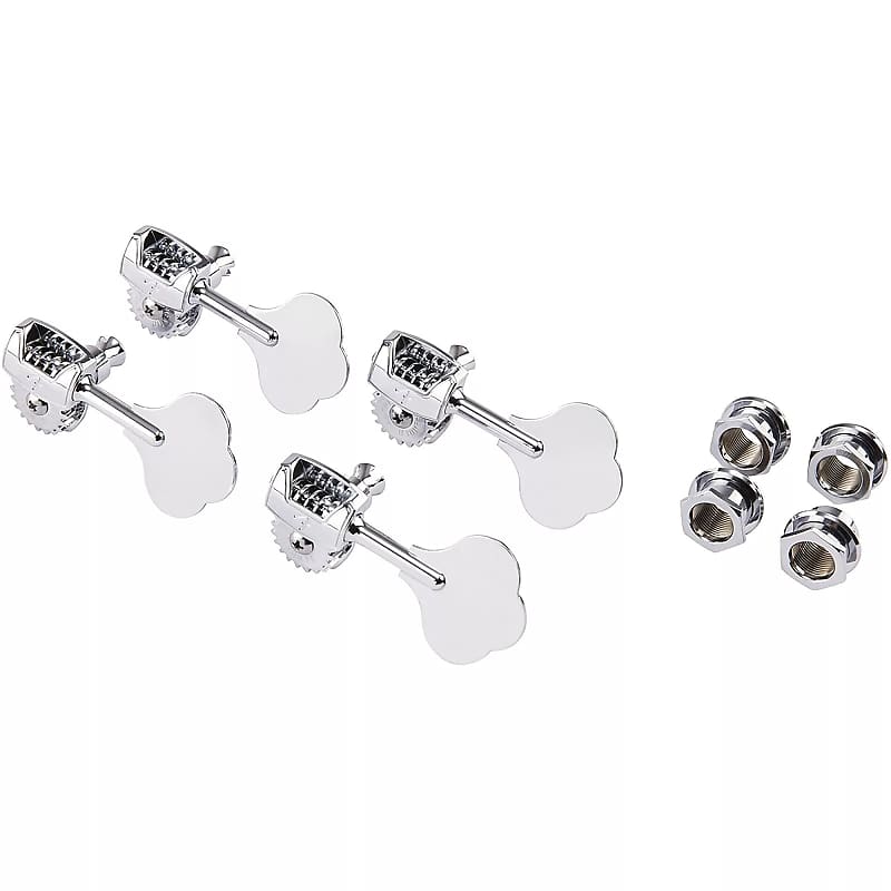 Fender 099-2006-000 American Deluxe Jazz/Precision Bass Tuning Heads with Tapered Shafts (4) image 1