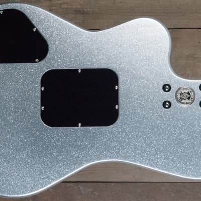 Blast Cult Thirty5 Electric Bass Guitar 2019 Silver Sparkle image 3
