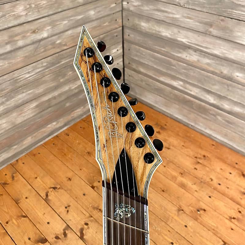 BC Rich Schredzilla 8 Prophecy Archtop Fanned Spalted Maple
