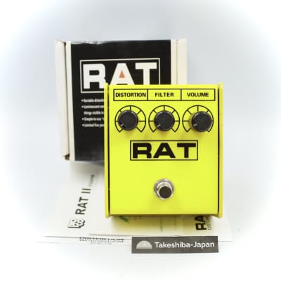 ProCo RAT Limited Edition RED Ikebe RAT2 Japan 2018 | Reverb