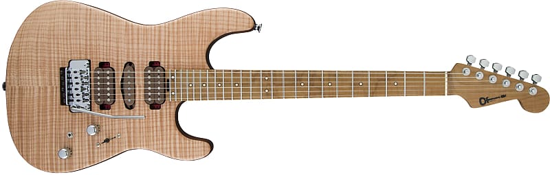 CHARVEL - Guthrie Govan Signature HSH Flame Maple  Caramelized Flame Maple Fingerboard  Natural - 2865434701 image 1