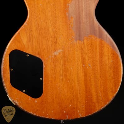 Gibson Custom Shop Made 2 Measure Murphy Lab '59 Les Paul Standard Murphy Painted Ultra Heavy Aged Orange Lemon Fade/NOS image 4