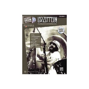 Alfred 00-32416 Ultimate Drum Play Along: Led Zeppelin (Volume 1)