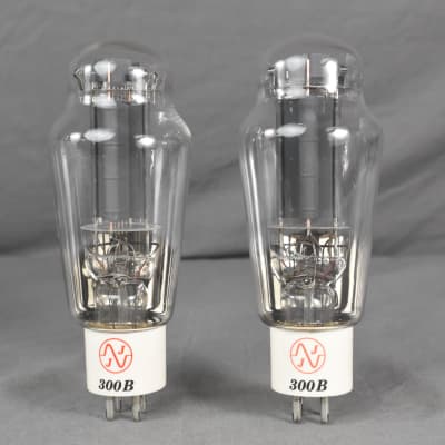 JJ 300B Vacuum tube pair In Excellent Working Condition for sale