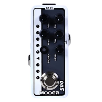 Mooer Preamp 005 Brown Sound 3 EVH 5150 Preamp Guitar Effect Pedal Footswitch Stompbox image 2