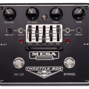 MESA THROTTLE BOX ギターエフェクター Mesa Boogie Throttle Box High Gain Distortion Pedal | Humbucker Music
