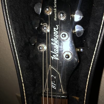 Washburn Maverick series bt-2 holoflake guitar image 2