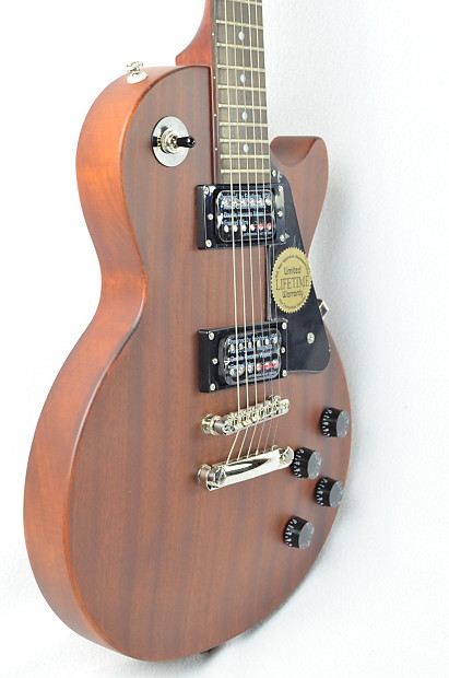 Used Worn Brown Epiphone Les Paul Studio Electric Guitar with Hard Shell Case