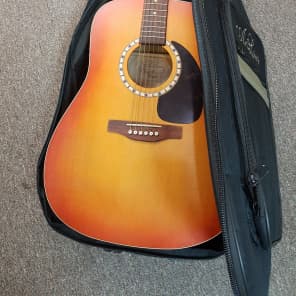 Art & Lutherie Cedar Sunrise Solid Top Acoustic-Electric Guitar w/ gig bag, made in Canada image 10