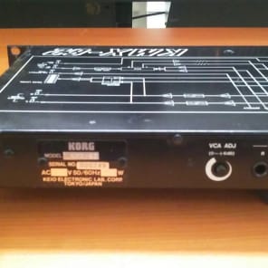 Korg Keyboard Guitar Rack Mixer KMX-62 Vintage KMX 62 80's Black Bild 4