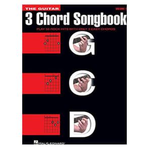 Hal Leonard The Guitar Three-Chord Songbook: Play 50 Rock Hits with Only 3 Easy Chords