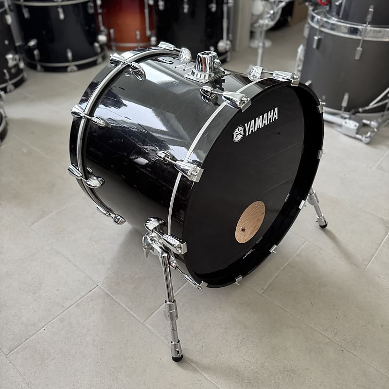 Yamaha Oak custom 22x17 bass drum - Musashi black image 1