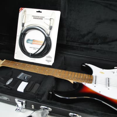 Peavey Raptor Plus Sunburst Electric Guitar Starter Pack for sale