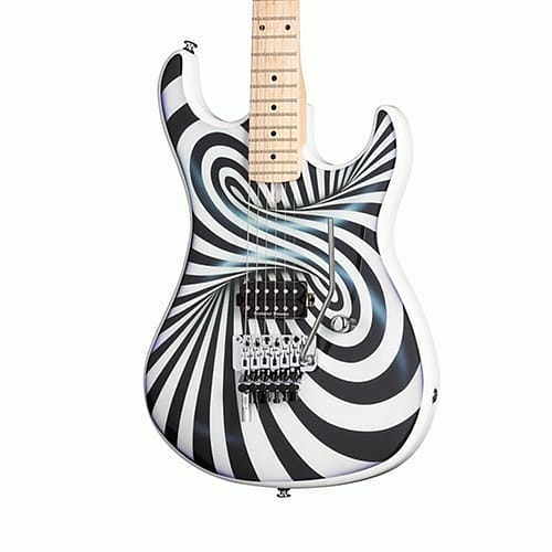 ギター KRAMER The84 The Illusionist Kramer The 84 - Electric Guitar - Custom Graphics, 