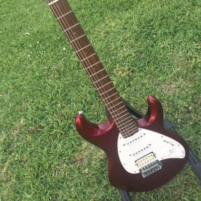 ■OLP MM4 ERNIE BALL Musicman Silhouette OLP MM4 Blue Officially Licensed Ernie Ball Music Man
