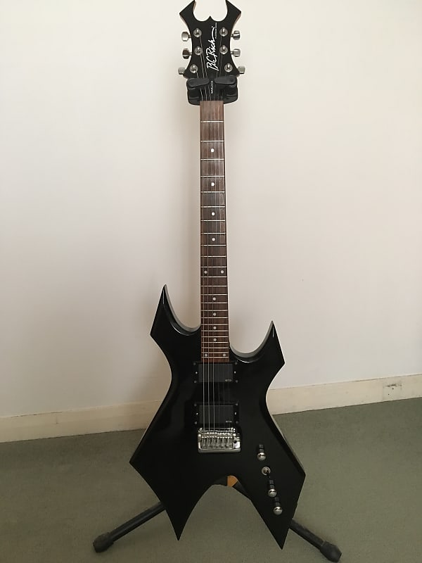 B.C. Rich Warlock Platinum Series Black Gloss, EMG 81/85