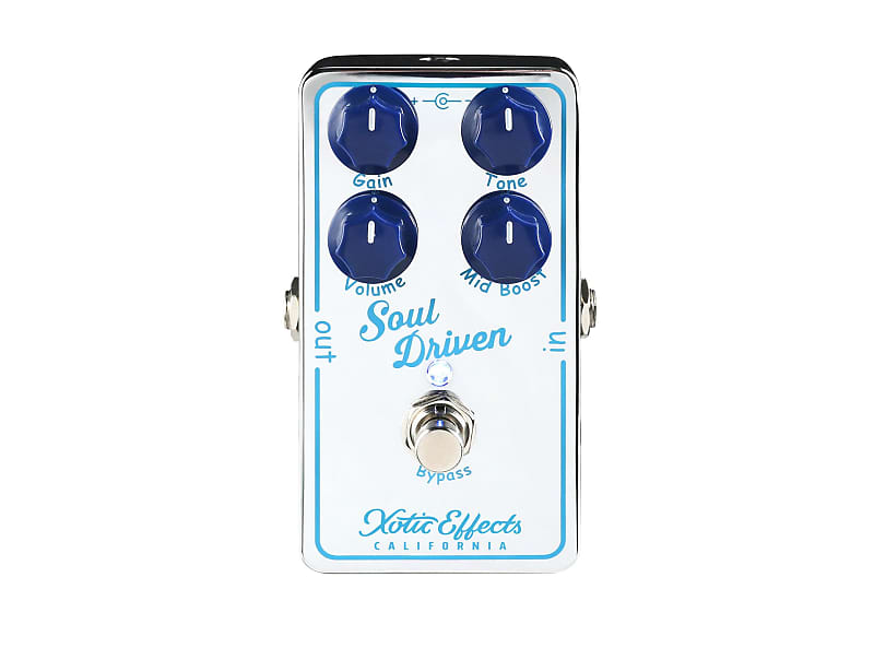 XOTIC Soul Driven オーバードライブ Xotic Soul Driven Overdrive Pedal | Sweetwater