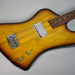 2000's GMP Guitars "Thunderbird" Electric Bass Guitar Sunburst w/OHSC USA! image 2