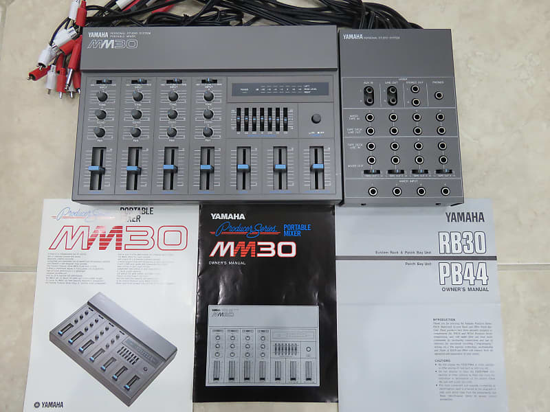 YAMAHA ポータブルアナログオーディオミキサーMM30 YAMAHA ポータブルアナログミキサー MM30 日本製