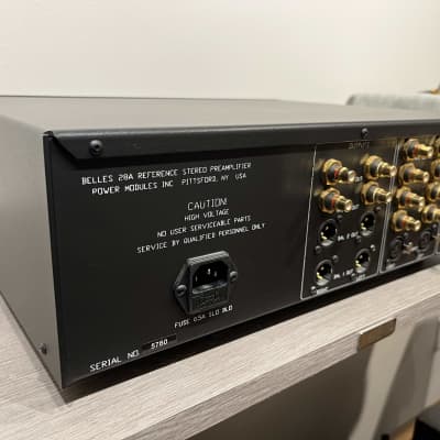 Belles 28A Reference Preamp & 350A Reference Power Amp Stack image 10