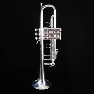 Bach 180S43 Stradivarius 180 Series Profess Bb Trumpet, #43 Bell, Silver Plated image 3