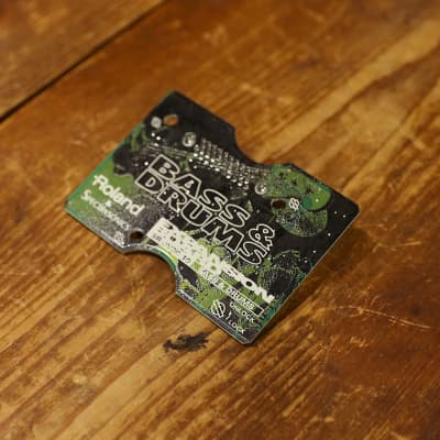 Roland SR-JV80-10 Bass and Drums Expansion Board 1990s - Green