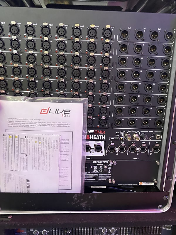 Allen & Heath dLive DM64 64-Input MixRack | Reverb