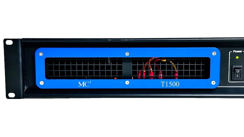 MC2 Audio T1500 2Ch High Performance 1750W Power Amp #05332 #05333 (One) THS