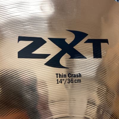 NEW Zildjian ZXT 14" Thin Crash Cymbal image 2