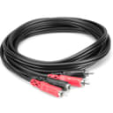 Hosa CRA201 Stereo Interconnect Dual RCA Male to Same 3.28ft