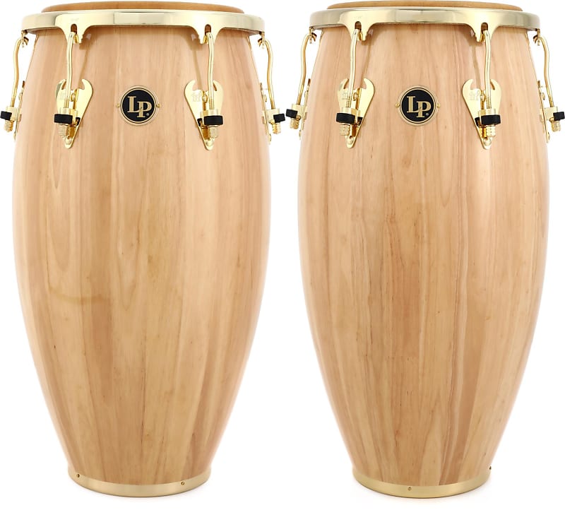 Latin Percussion Matador Wood Tumbadora - Natural Bundle with