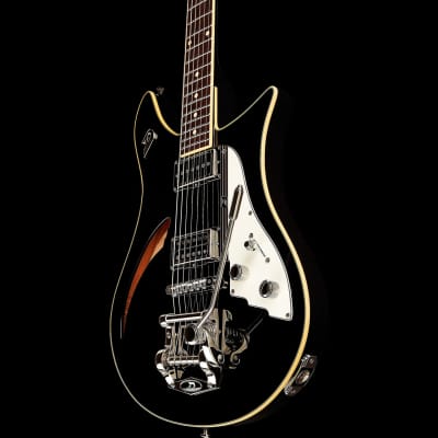 Duesenberg Double Cat Black Electric Guitar image 4