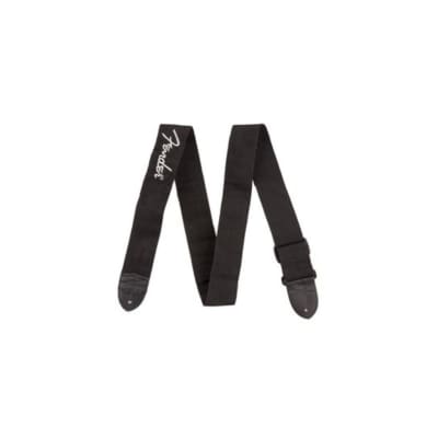 FENDER Strap Black/White Polyester Tracolla for sale