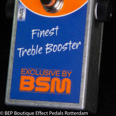 BSM Treble Booster OR Custom 2004 s/n 2518 tribute to the sound of David Gilmour, Pink Floyd period. image 5