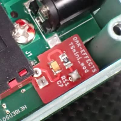 OAK-EFFECTS TSMINI RCmod Ibanez TUBE SCREAMER MINI mod by
